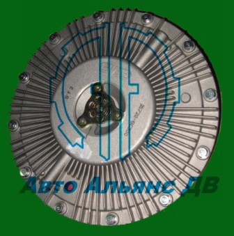 Гидромуфта вентилятора D6AC/D6AU/D8AY автобус №25720-8C300