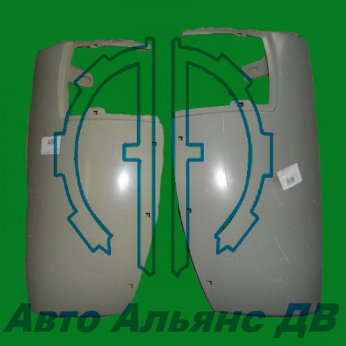 Клык бампера переднего A-TOWN 98-.. правый  №69160-55500