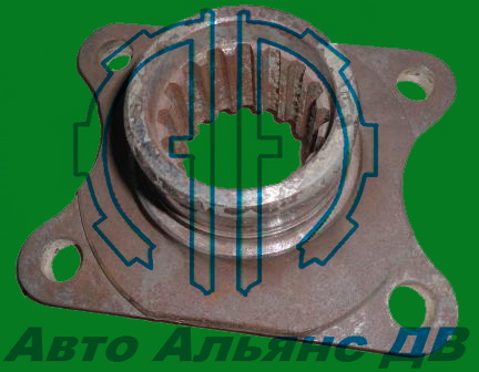 Фланец КПП GRT 2-х осный D54 L162 16зубов