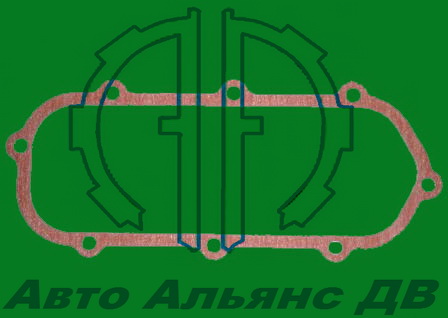 Прокладка крышки холодильника масляного D1146 №65.05902-0008A
