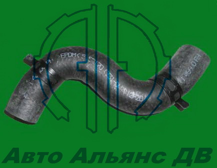 Патрубок тосольный BG3/J3 2006 D35/35 L280 верх радиатора №25411-4E600