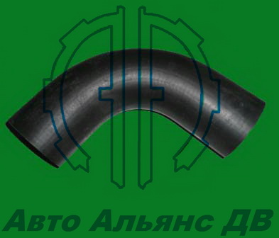 Патрубок тосольный AC-540/D6AU/AV  D65/65 L360 Г-обр. верх радиатора №25411-87000