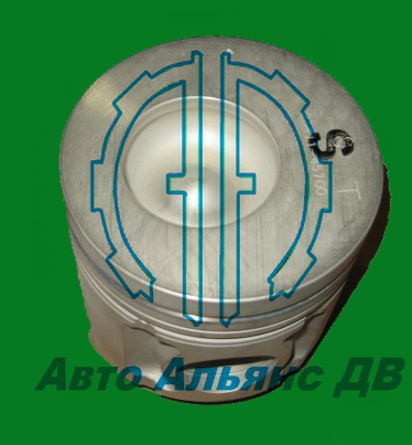 Поршень ДВС D4DB № 23411-45700 YPR