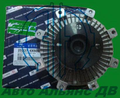 Гидромуфта вентилятора J3 Terracan 2.9 №N25237-4X600