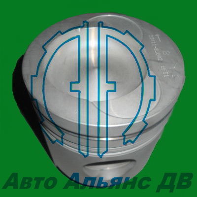 Поршень ДВС D6AB/D6AC  d камеры=80 №23411-83801 MOBIS