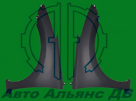 Крыло HD AVANTE 2011г. FR RH №66311-3X000