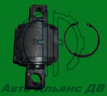 Сайлентблок подвески DW самосв. 3-осн. ухо-ухо шир.74 D100 Lцентр.152 №I080480073000 ориг.