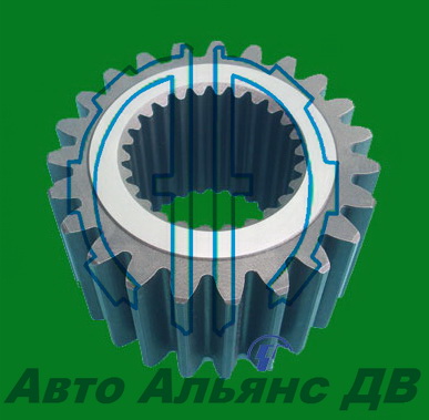 Шестерня борт. ред.  солнечная / полуоси  STEYR  Z = 23  HOWO 199012340005